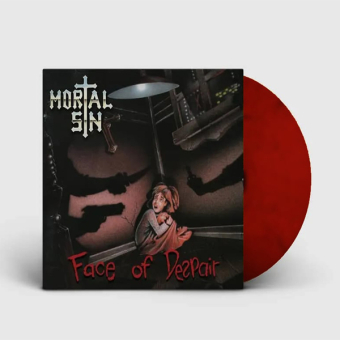 MORTAL SIN Face Of Despair LP DARK RED [VINYL 12"]